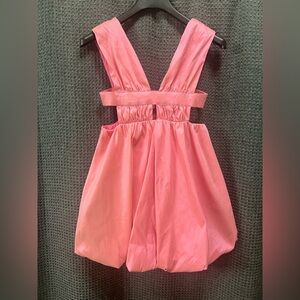 FashionNova Valencia Mini Dress Pink Size Large